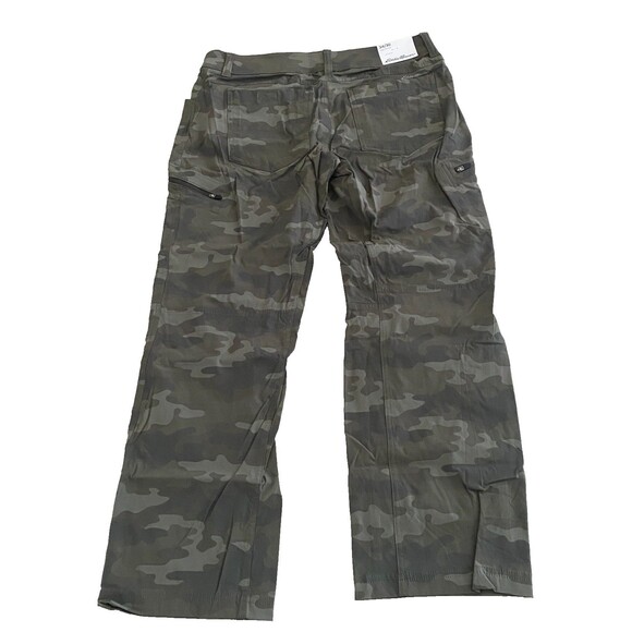 NWT EDDIE BAUER First Ascent Pants Mens 36x32 Camo Cargo GUIDE PRO Outdoor UPF - Picture 2 of 9